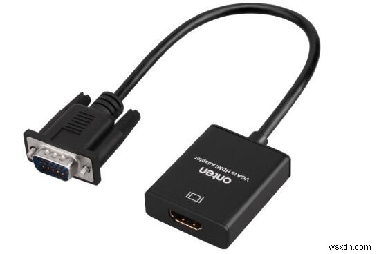 HDMI 또는 VGA Windows 10을 통해 노트북을 TV에 연결하는 방법 
