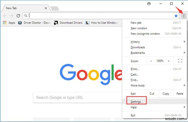 Windows 10에서 Google 내 홈페이지를 만드는 방법은 무엇입니까? 