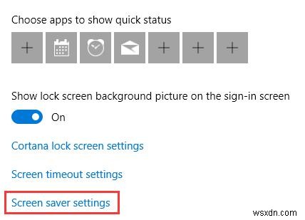 Windows 10에서 화면 보호기 설정을 변경하는 방법은 무엇입니까? 
