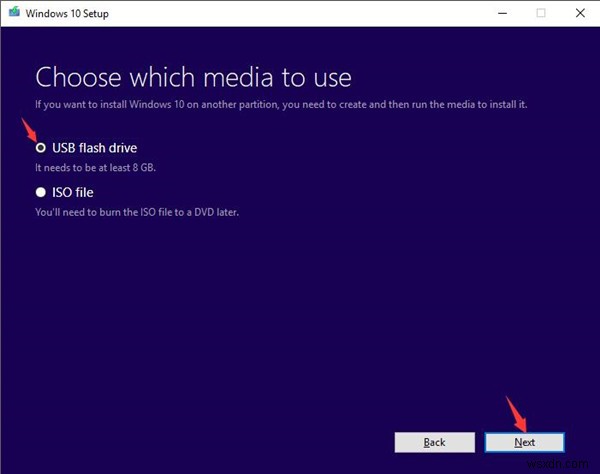 Windows 10용 부팅 가능한 USB 플래시 드라이브를 만드는 2가지 방법 