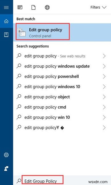 Windows 10에서 그룹 정책 편집기를 여는 방법 