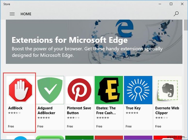 Microsoft Edge에서 확장을 관리하는 방법 