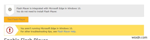 Windows 10에서 Adobe Flash Player를 활성화하는 방법 