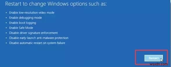 Windows 10에서 드라이버 서명 시행을 비활성화하는 방법 
