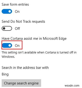 Microsoft Edge에서 Cortana를 사용하는 방법 