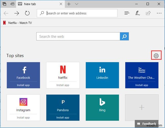 Microsoft Edge:기본 브라우저 및 홈 페이지 설정 