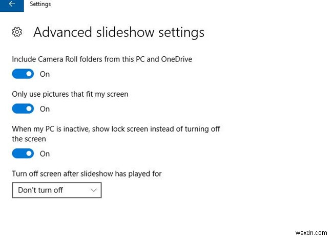 Windows 10에서 잠금 화면을 사용자 지정하는 방법 