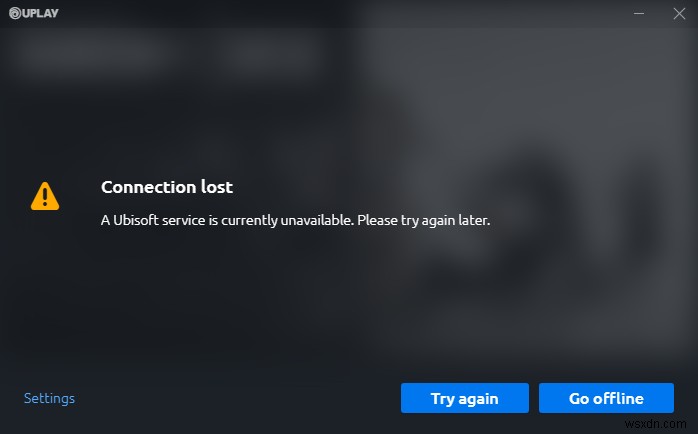 수정됨:Ubisoft 서비스는 현재 Windows 10, 8, 7에서 사용할 수 없습니다. 