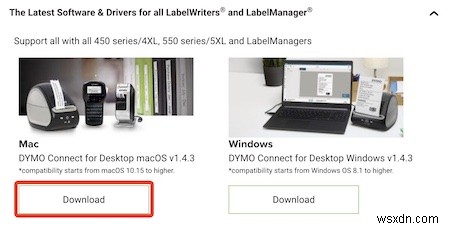 Windows 11, 10, 7 및 Mac용 DYMO LabelWriter 450 드라이버 다운로드 및 업데이트 