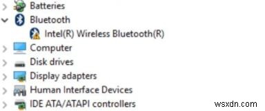 Windows 10, 8, 7에서 Intel Bluetooth 드라이버 다운로드 및 업데이트 