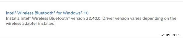 Windows 10, 8, 7에서 Intel Bluetooth 드라이버 다운로드 및 업데이트 