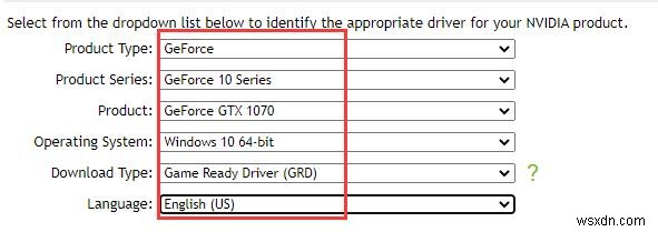 NVIDIA GTX 1070 드라이버 다운로드 및 업데이트 