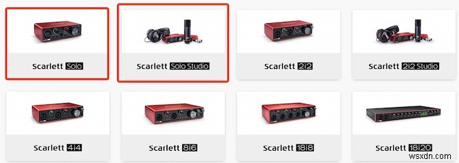 Windows 11, 10, 8, 7 및 Mac에서 Focusrite Scarlett 솔로 드라이버 다운로드 