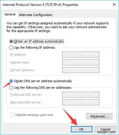 수정됨:Windows 10, 8, 7에서 DNS 서버가 응답하지 않음 