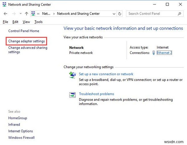 연결이 중단된 문제 해결 네트워크 변경이 감지됨 Windows 10 