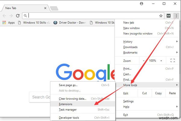 수정됨:Windows 10의 Google Chrome에서 Err_Cache_Miss 오류가 발생했습니까? 