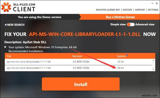 수정됨:api-ms-win-core-libraryloader-l1-1-1.dll이 Windows 10에서 누락됨 
