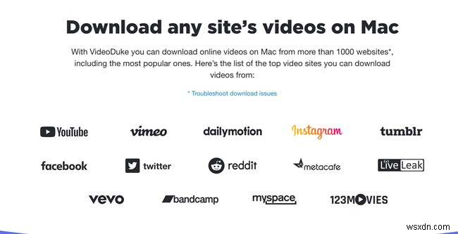 VideoDuke 검토:Mac에서 온라인 스트리밍 비디오 받기 