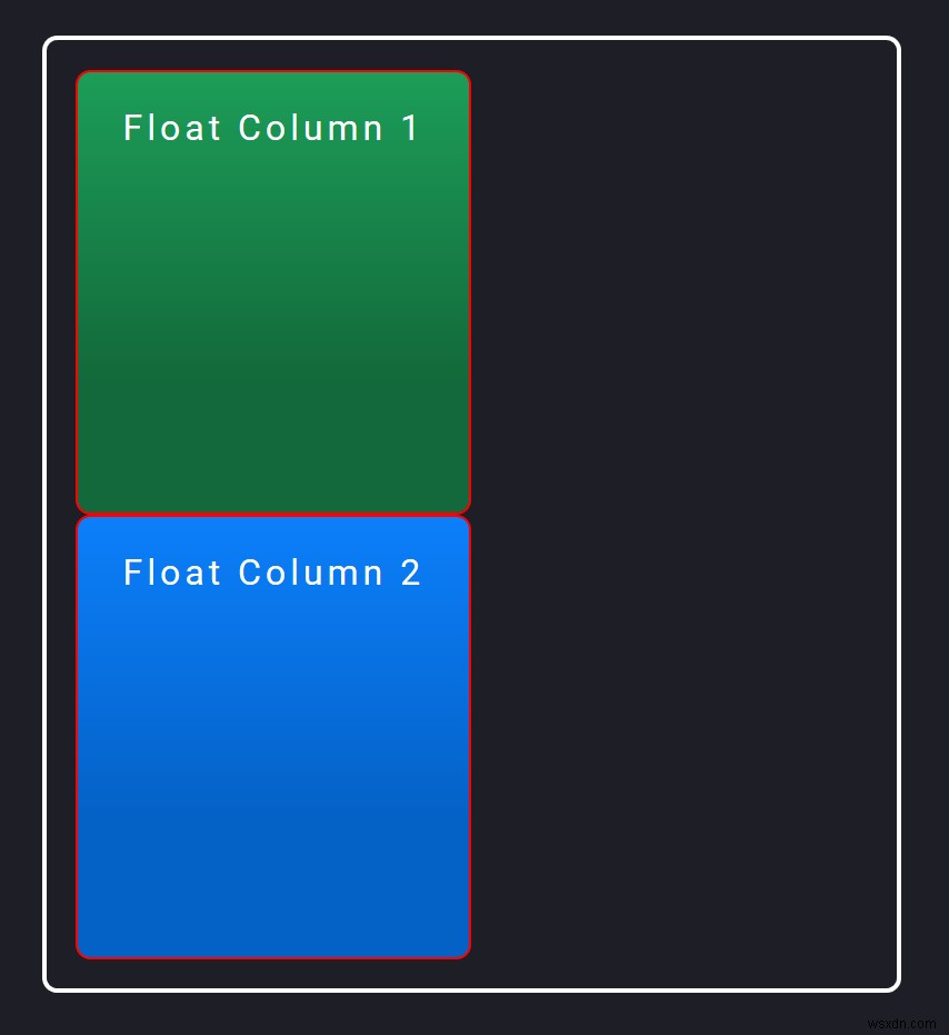 두 div를 나란히 표시하는 3가지 방법(float, flexbox, CSS 그리드) 