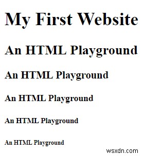 이 매우 간단한 웹 사이트를 만들어 HTML을 배우십시오. 