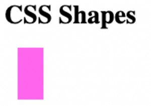 CSS 모양 
