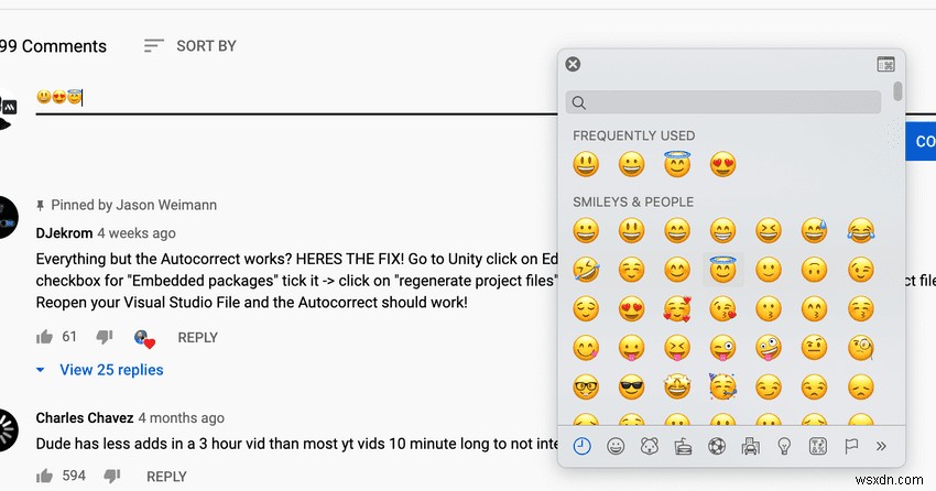Mac의 Emoji Keyboard를 사용하는 방법(1초 이내) 