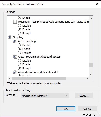 Windows에서 JavaScript를 활성화하는 방법은 무엇입니까? 