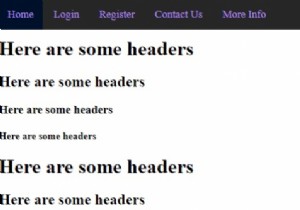 CSS 및 JavaScript로 아래로 스크롤할 때 탐색 메뉴를 숨기는 방법은 무엇입니까? 