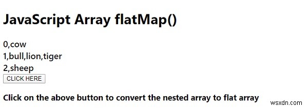 JavaScript의 array.flatMap() 