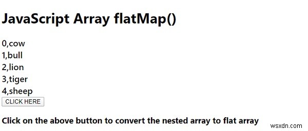 JavaScript의 array.flatMap() 