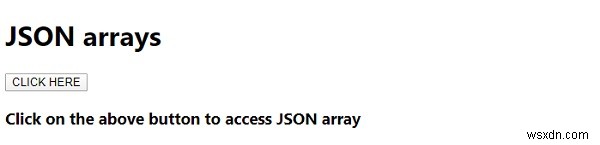 자바스크립트 JSON 배열 