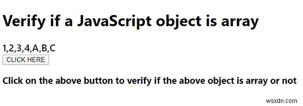 JavaScript 객체가 배열인지 확인하는 방법은 무엇입니까? 예를 들어 설명합니다. 