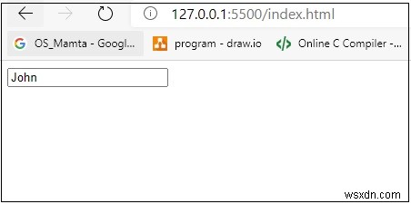 JavaScript를 사용하여 HTML의 검색 상자에 기본 검색 텍스트를 추가하시겠습니까? 