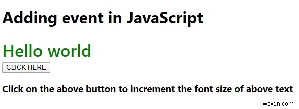 JavaScript에서 이벤트를 추가하는 가장 좋은 방법은 무엇입니까? 