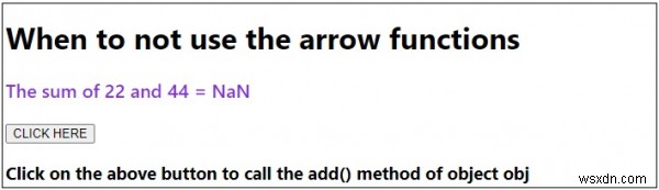 JavaScript Arrow Functions를 사용하면 안 되는 경우는? 