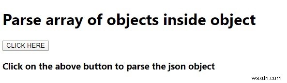 JavaScript를 사용하여 map 또는 forEach를 사용하여 개체 내부의 개체 배열을 구문 분석하시겠습니까? 