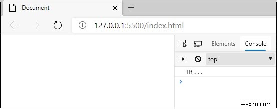 JavaScript의 index.html 페이지에서 비동기 코드를 호출하시겠습니까? 