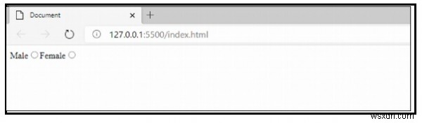 JavaScript에서 배열을 사용하여 라디오 버튼을 동적으로 만드는 방법은 무엇입니까? 