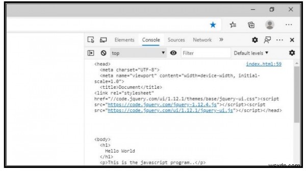 JavaScript에서 전체 문서 HTML을 문자열로 얻는 방법은 무엇입니까? 