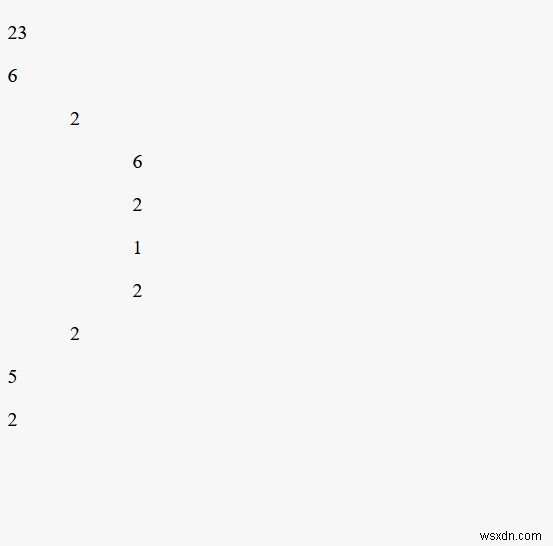 JavaScript 중첩 배열을 처리하고 중첩된 수준에 따라 숫자의 순서를 표시하는 방법은 무엇입니까? 