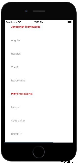 FlatList 구성 요소는 무엇이며 React Native에서 사용하는 방법은 무엇입니까? 