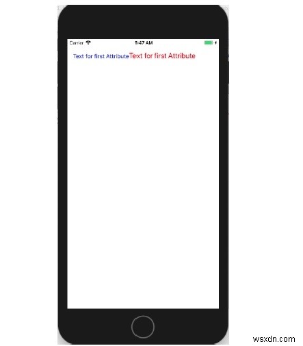 iOS 앱의 TextView 내에서 여러 스타일을 만드는 방법은 무엇입니까? 