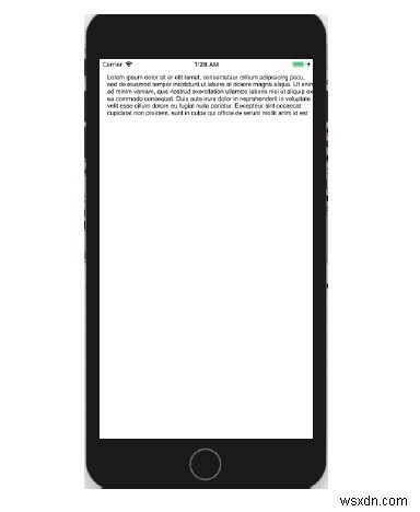 iOS 앱에서 스크롤 가능한 TextView를 만드는 방법은 무엇입니까? 