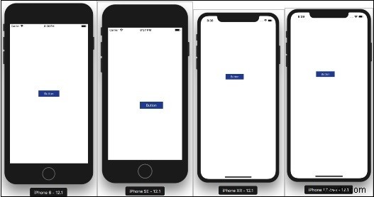 Swift 및 iOS에서 Xcode 자동 레이아웃 작업 