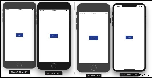 Swift 및 iOS에서 Xcode 자동 레이아웃 작업 