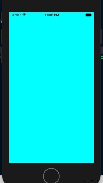 iOS 앱에서 보기의 배경색을 설정하는 방법은 무엇입니까? 