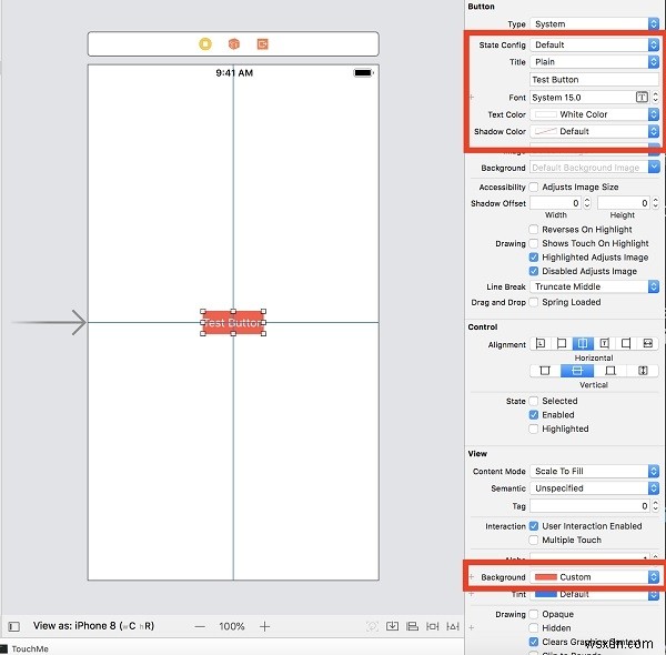 iOS 버튼을 사용자 정의하여 텍스트와 색상을 설정하는 방법은 무엇입니까? 