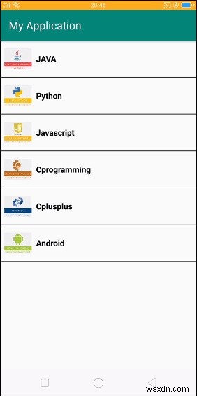 Android에서 사용자 지정 목록 보기를 만드는 방법은 무엇입니까? 