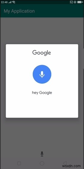 Android 음성을 텍스트로 통합하는 방법은 무엇입니까? 