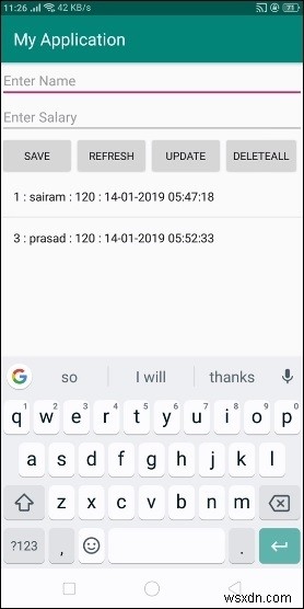 Android sqlite에서 regexp를 사용하여 특정 ID 레코드를 얻는 방법은 무엇입니까? 